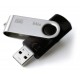 Goodram UTS2 unidad flash USB 64 GB 2.0 Conector USB Tipo A Negro, Plata UTS2-0640K0R11